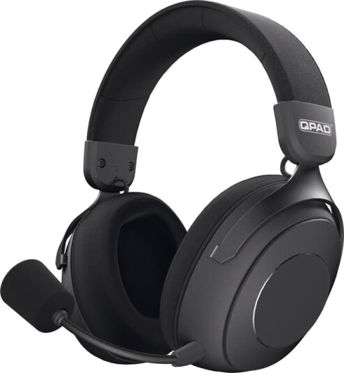QPAD Wave Model 3 trådløst gamingheadset Sort