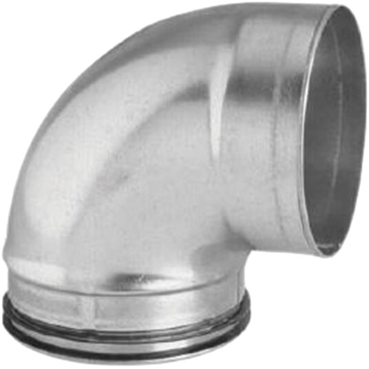 Flexit Kortbend 90° Muffe/Nippel Ø100mm Flexit Kortbend 90° Muffe/Nippel Ø100mm