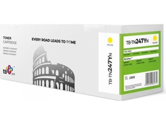 Tb Print Yellow Toner Cartridge Kompatibel Med Tn-247 Tb-Tn247yn