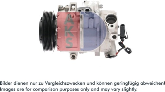 AC-kompressor AKS DASIS 851070N