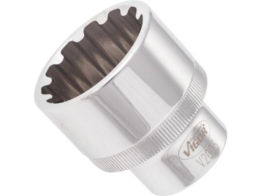 Vigor V2003 1/2" Metrisk Stikkontakt med 1 Hode og 30 mm Diameter