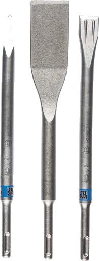 Bosch Meiselsett SDS-Plus 3 Deler til Betong og Flis, 250/260 mm