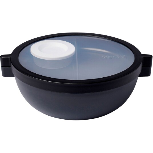 Mepal Vita matboks 1500 ml, Nordic Black