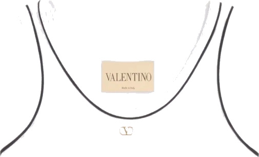 Valentino Garavani Dame Topper Hvit M, Valentino Garavani Dame Topper Hvit M,