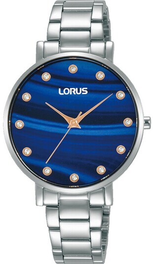 Lorus Dameklokke RG227VX9 Ladies Blå/Stål Ø32 mm Lorus Dameklokke RG227VX9 Ladies Blå/Stål Ø32 mm