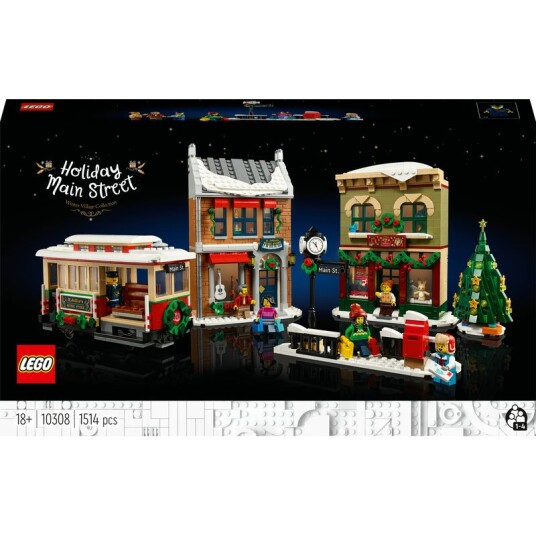 Lego Icons Julepyntet Hovedgate 10308