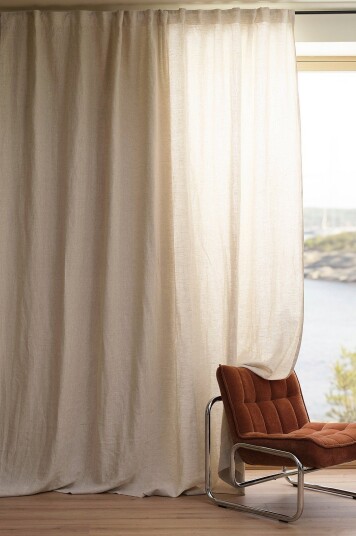 Ellos Home LEAH målbestilt lingardin Natur