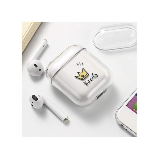 Beskyttelsesdeksel til AirPods - King Beskyttelsesdeksel til AirPods - King