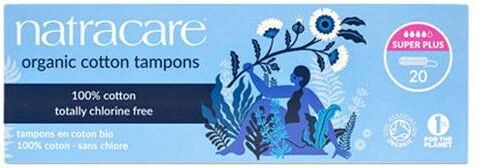 Natracare Tamponger Super Pluss 20 Stk
