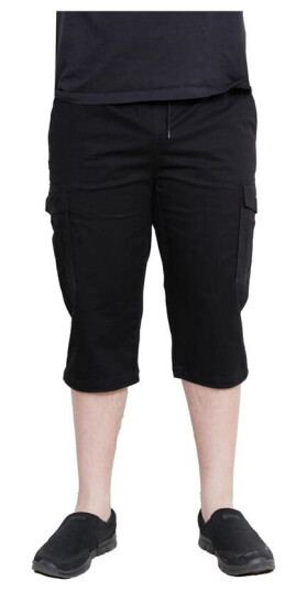Dobsom Cargo Capri Black Dobsom Cargo Capri Black
