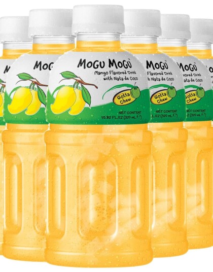 6 stk Mogu Mogu Nata De Coco Mango Mangojuice med Kokosgelebiter 320 ml Hel Eske Thailand 6 stk Mogu Mogu Nata De Coco Mango Mangojuice med Kokosgelebiter 320 ml Hel Eske Thailand