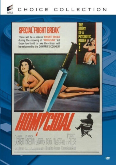Homicidal DVD