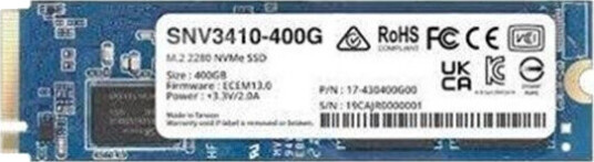 Synology SNV3410 400GB M.2 NVMe SSD med høy lesehastighet