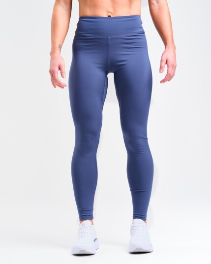 mywhy Mid Rise Tights W Stone Blue L