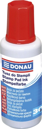 Donau Donau Stempelblekk 30 Ml Rød