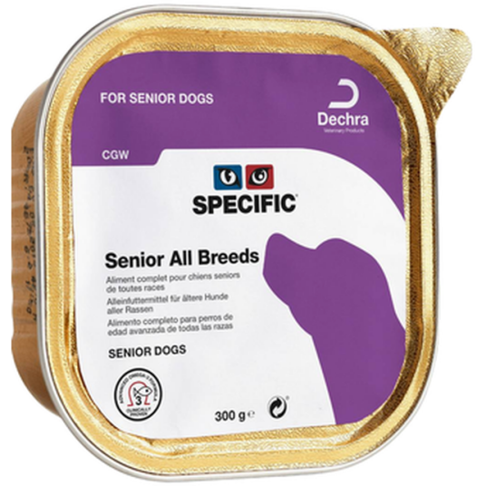 Dogs Cgw Senior Alle Raser 300 G X 6 Hund Hundefôr Specific