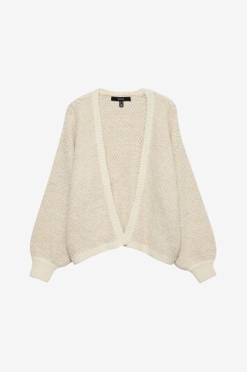 Vero Moda   Kardigan vmLovely LS Open Cardigan   Grå