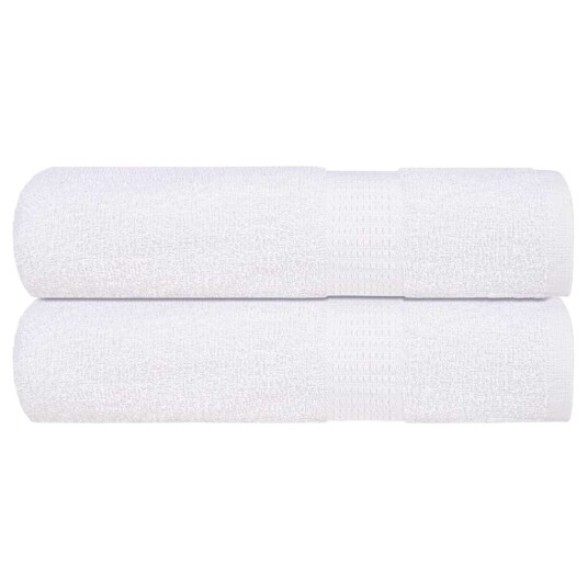 Dusjhåndklær FROGN 2 stk hvit 70x140 cm 360 gsm Dusjhåndklær FROGN 2 stk hvit 70x140 cm 360 gsm