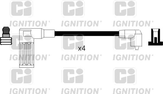 Tennplugg kabelsett QUINTON HAZELL XC377