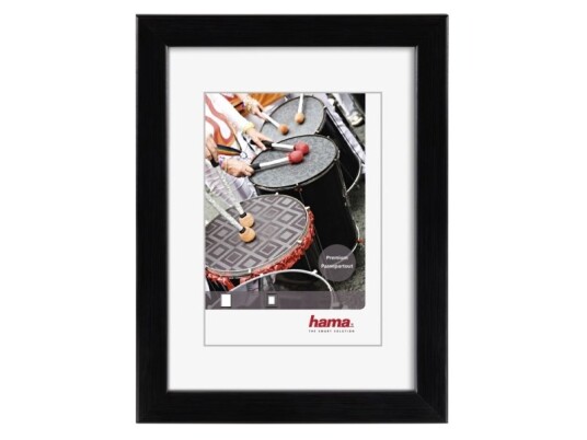 Hama Rio Glass Plastikk Tre Svart Enkel Bilderamme Bord 10 X 15 Cm Rektangulær