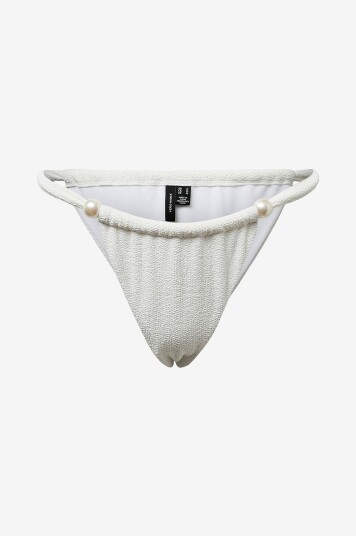 Vero Moda Bikiniunderdel vmFinella Swim Tanga Hvit