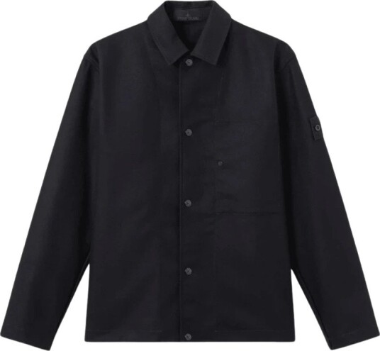 Stone Island Herre Skjorter Svart S,