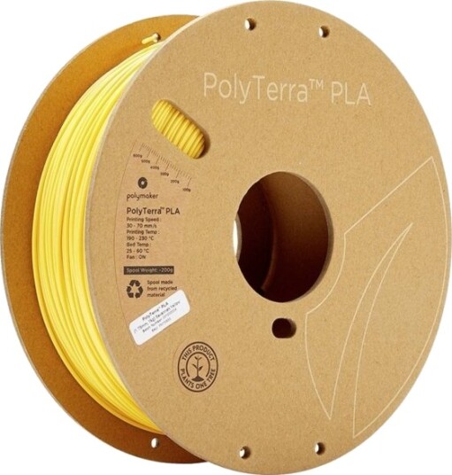 Polymaker Polyterra Pla 1 Kg 1.75 Mm Savannah Gul Polymaker Polyterra Pla 1 Kg 1.75 Mm Savannah Gul