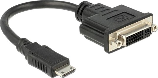 Delock video adapter HDMI / DVI 20 cm Delock video adapter HDMI / DVI 20 cm
