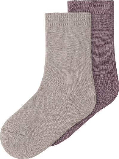 Name It Nmfwakta Wo/Vi 2P Sock Beige 19 21