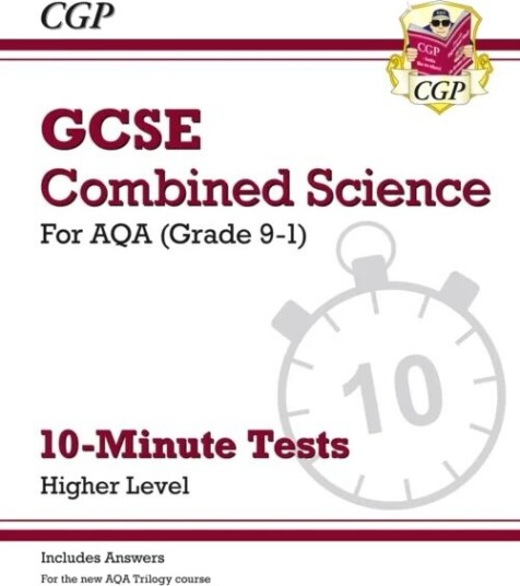 Gcse Chemistry: Aqa 10-Minute Tests (Includes Answers) Av Cgp Books