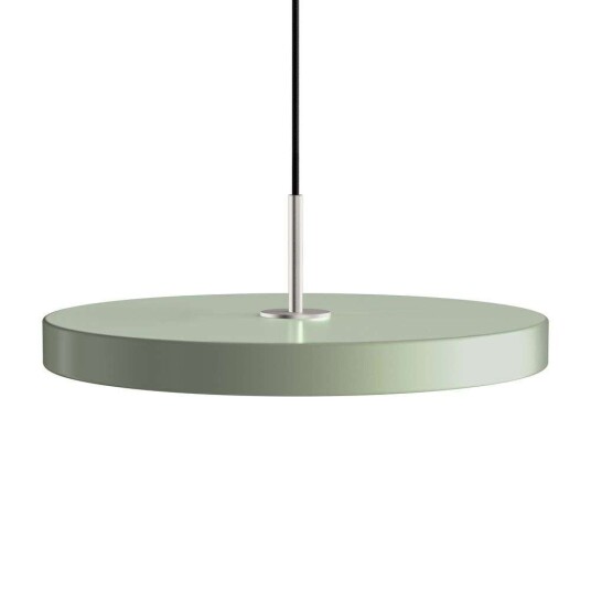 UMAGE - Asteria Pendel Medium Olive/Steel Top - Lampemesteren