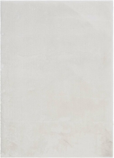 KM Carpets Cozy Gulvteppe 133x190 White