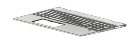 HP TOP COVER NFB W KB NFB FR