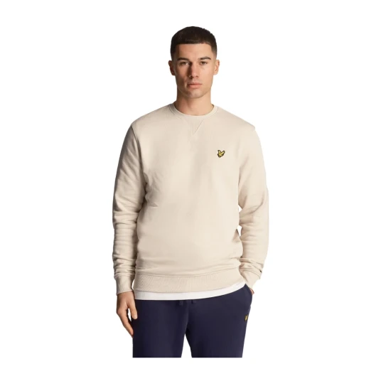 Lyle & Scott   Sweatshirt Crew Neck Sweatshirt   Beige