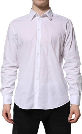 Dolce & Gabbana Herre Skjorter Hvit L,