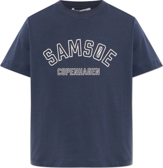 Samsøe Samsøe Dame Topper Blå XS,
