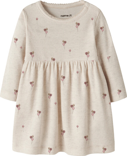 Name It Nbfnabila Ls Dress Box Beige 68