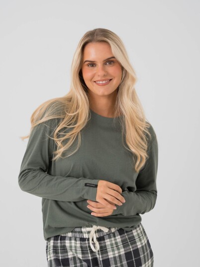 Twentyfour Dreamy Longsleeve Grønn 40