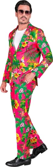 UV Glow Copacabana Kostymedress til Herre Large