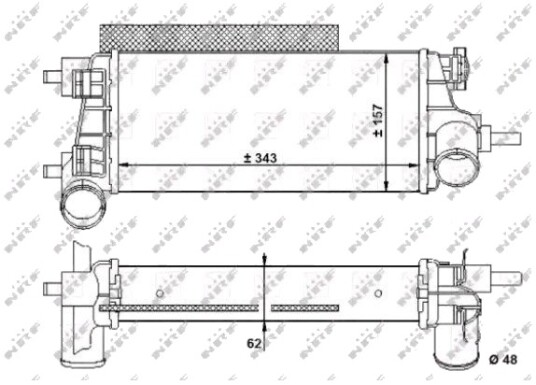Intercooler NRF 30926