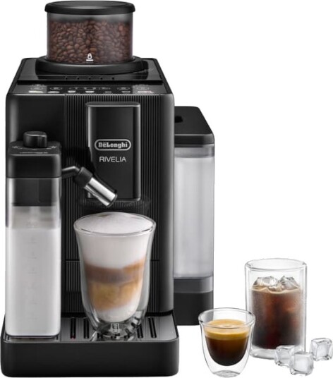 De"Longhi Rivelia Start kaffemaskin FEB4255.BXL (Onyx Black) De"Longhi Rivelia Start kaffemaskin FEB4255.BXL (Onyx Black)