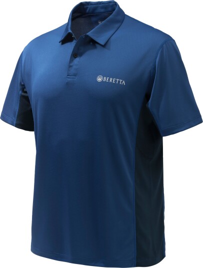 Beretta Unisex Flash Tech Polo Blue S, Blue Beretta Unisex Flash Tech Polo Blue S, Blue