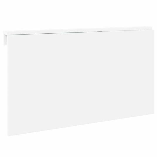 vidaXL Skrivebord med Skuff og Skap Hvit 100x40x73 cm