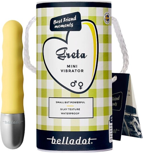 Belladot Greta Mini Vibrator Sexleketøy Belladot Greta Mini Vibrator Sexleketøy