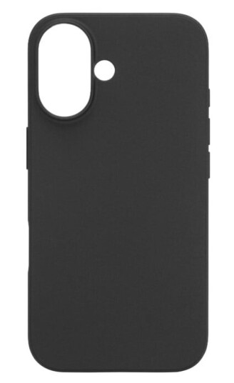 Linocell Second skin for iPhone 16 Svart