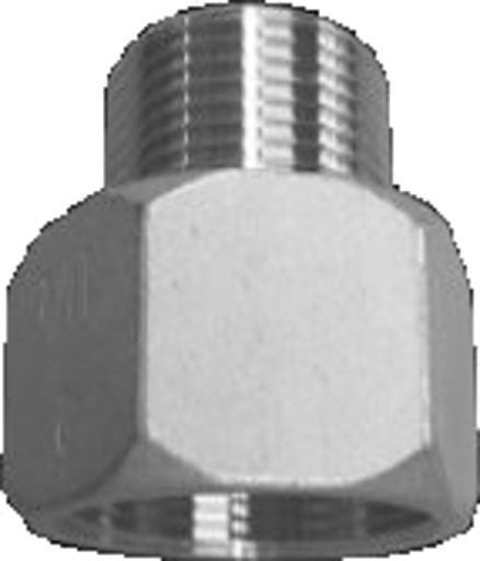 1,1/2" x 1,1/4" Spiss pipe/nippel AISI316