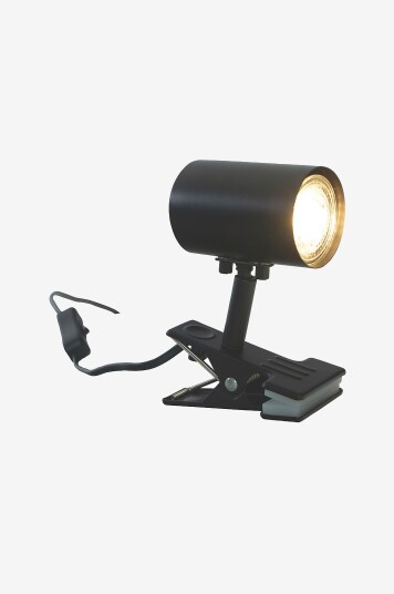 Aneta Lighting   Vegglampe Hugin   Svart