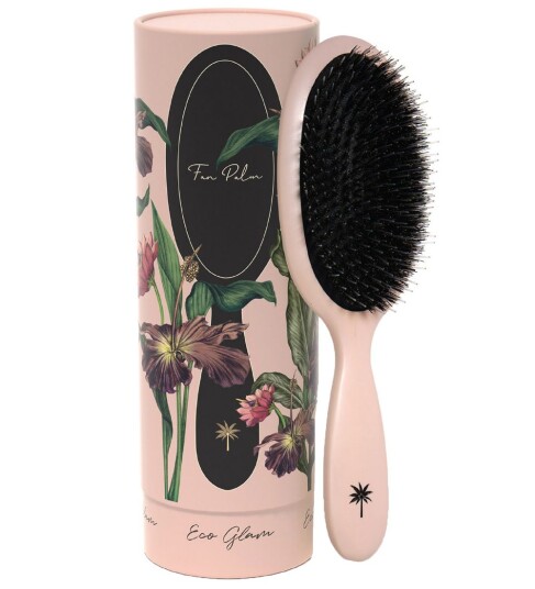 Fan Palm Boar & Nylon Brush Eco Glam Medium