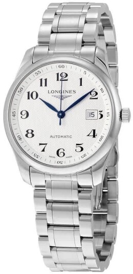 Longines Herreklokke L2.793.4.78.6 Master Sølvfarget/Stål Ø40 mm Longines Herreklokke L2.793.4.78.6 Master Sølvfarget/Stål Ø40 mm