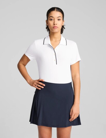 PUMA Golf W Cloudspun Bridges Ss Polo White L PUMA Golf W Cloudspun Bridges Ss Polo White L